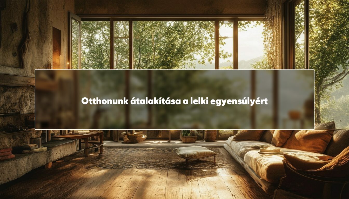 Otthonunk átalakítása a lelki egyensúlyért